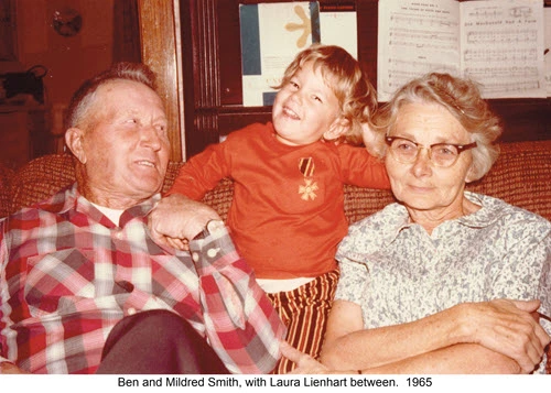 Ben and Mildred Smith with Laura Lienhart - 500W Ben and Mildred Smith